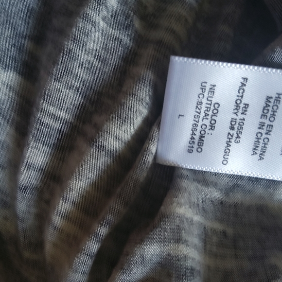 Daisy Fuentes Skirt, black and white skirt - Picture 7 of 8